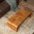 Jaxom 48" Handcrafted Burl Solid Wood Coffee Table - Elegant Sleek Curved Design-637453553