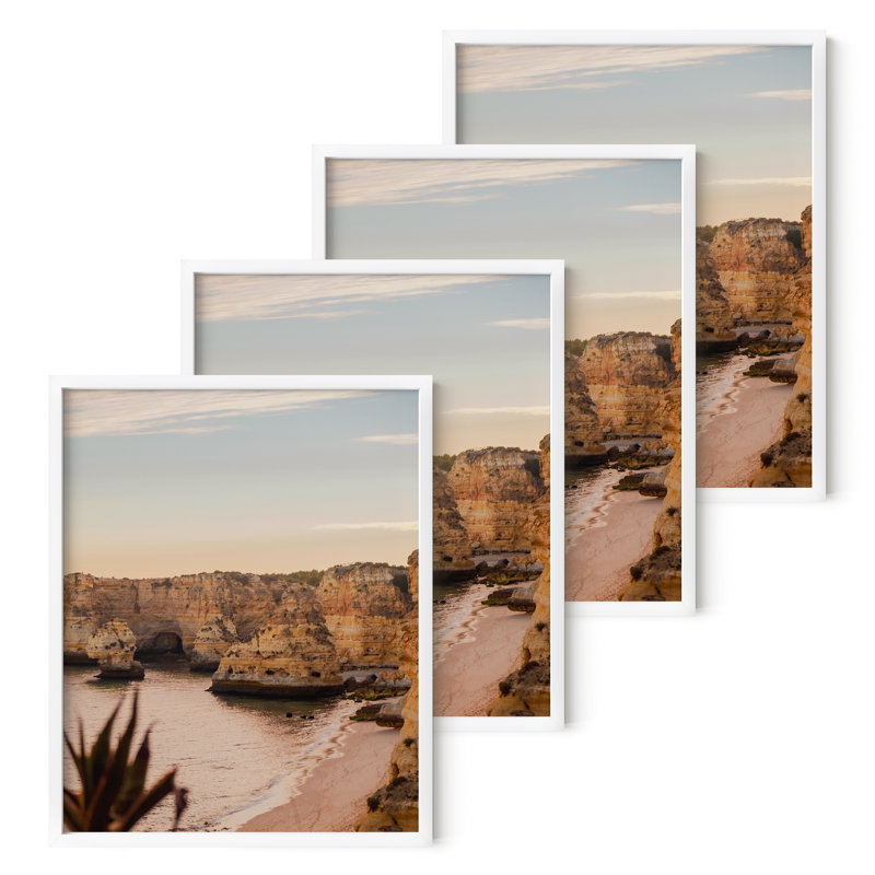 Cadre photo en métal, Blanc, L 20 po x H 30 po