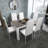 6 - Person Four Leg Dining Set-97699911