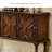 Retro Handcrafted Solid Wood Sideboard