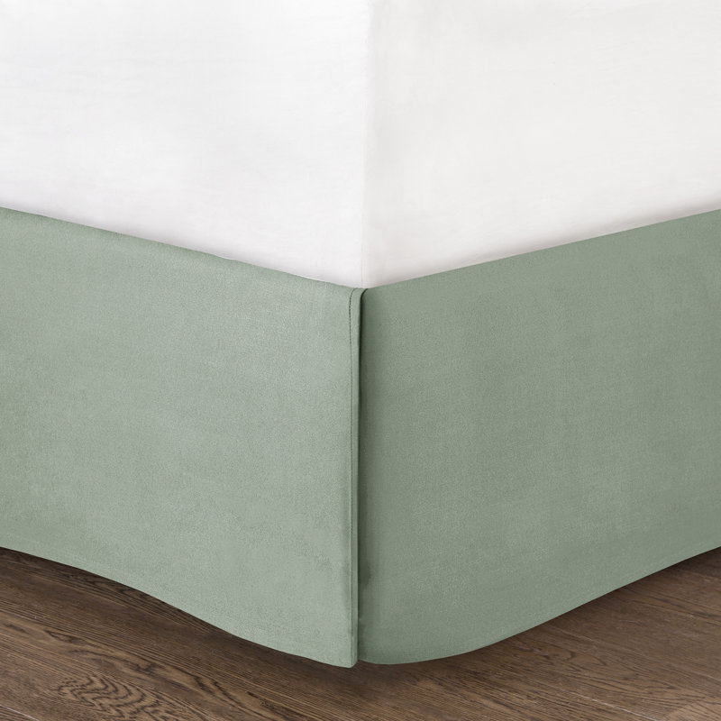 Seafoam Reversible Microfiber Daybed Cover Set with Scalloped Edges