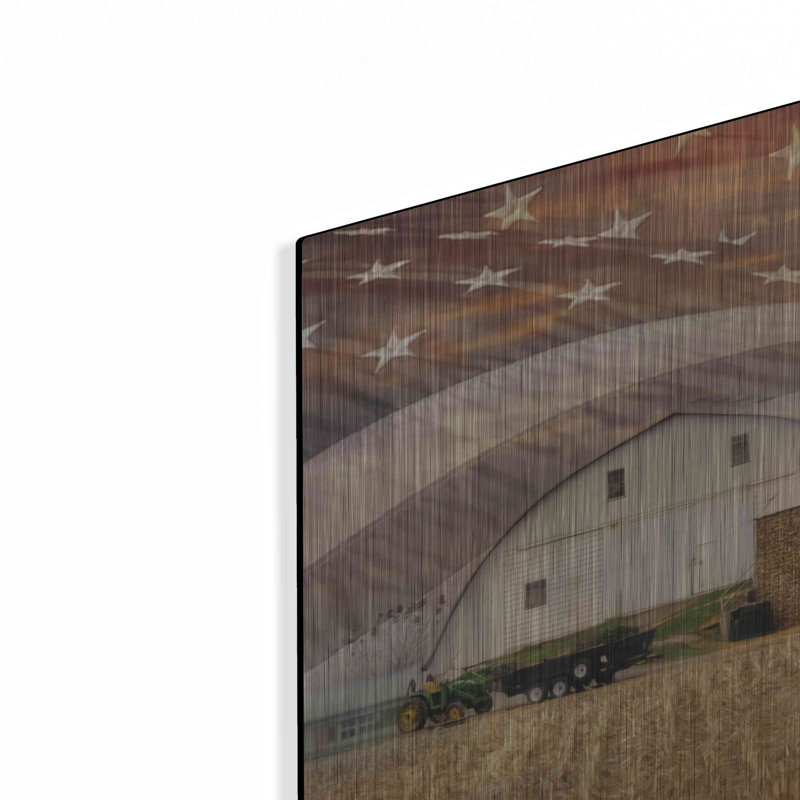 «American Farmland» par Lori Deiter, H 12 po x l 24 po