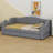 Upholstered Daybed With LED Belt And 2 Drawers-1002433891