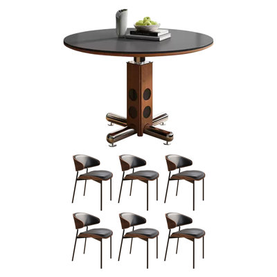 Table de salle à manger ronde Bauhaus