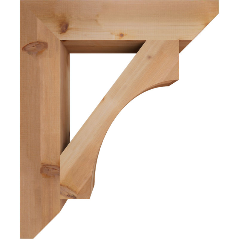 Support à lattes l 5 5 po x P 30 po x H 36 po Westlake, Cèdre rouge, H 36 po x l 5,5 po x P 30 po