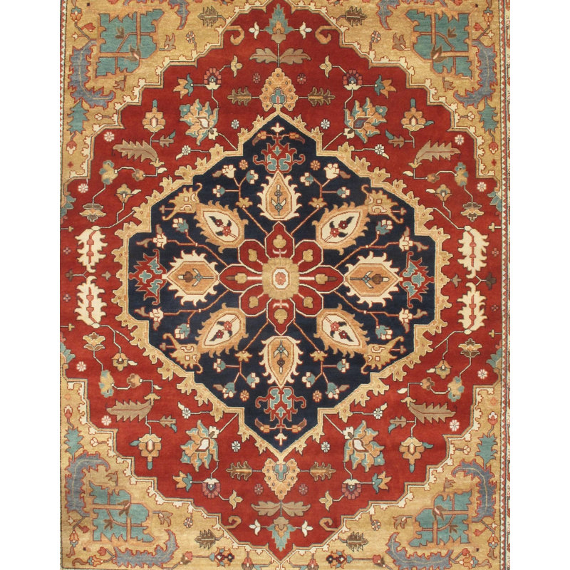 Indian Wool Oriental Area Rug