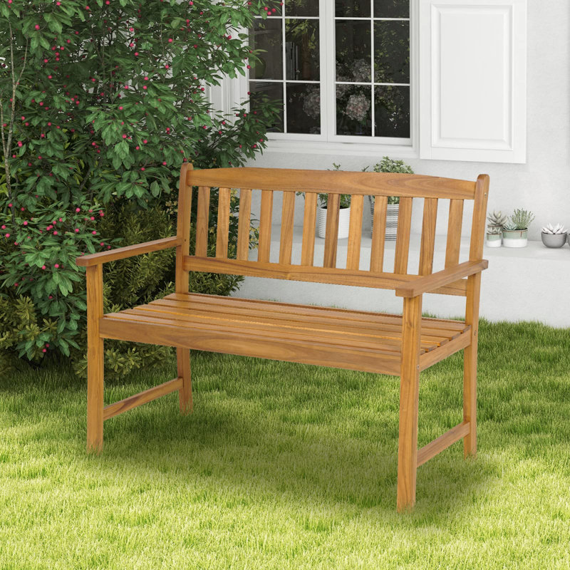 Aabia Solid Wood Acacia Outdoor Bench