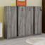 Lit armoire mural en bois