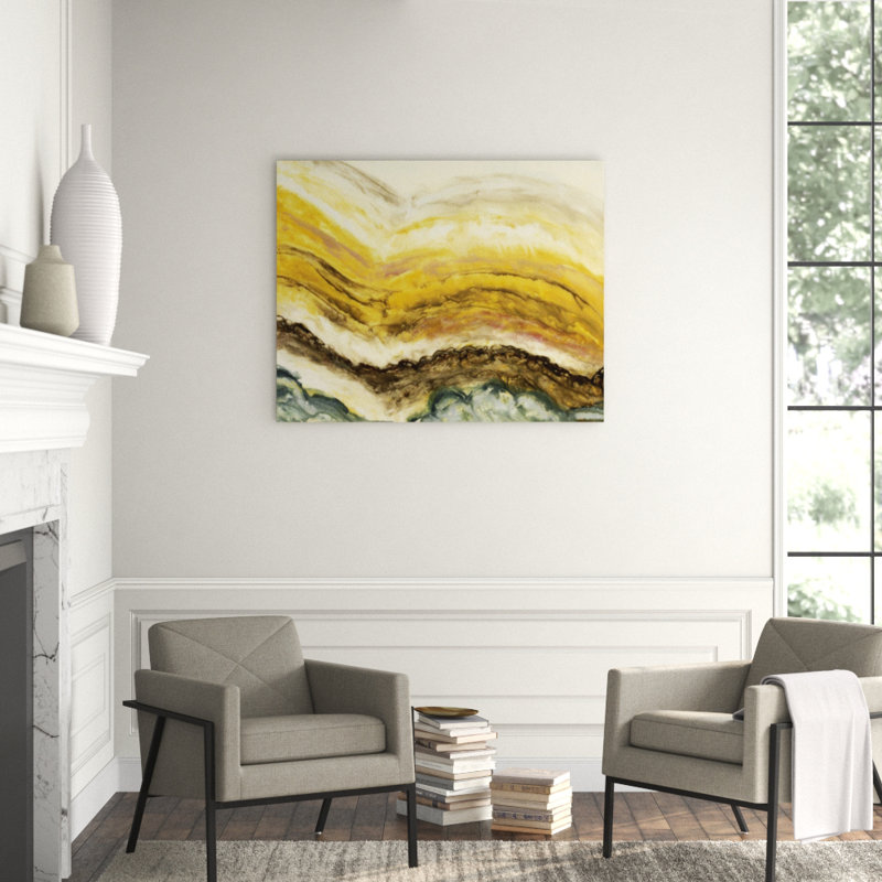 Geode Print by Blakely Bering, 40" H x 50" W, Plexi