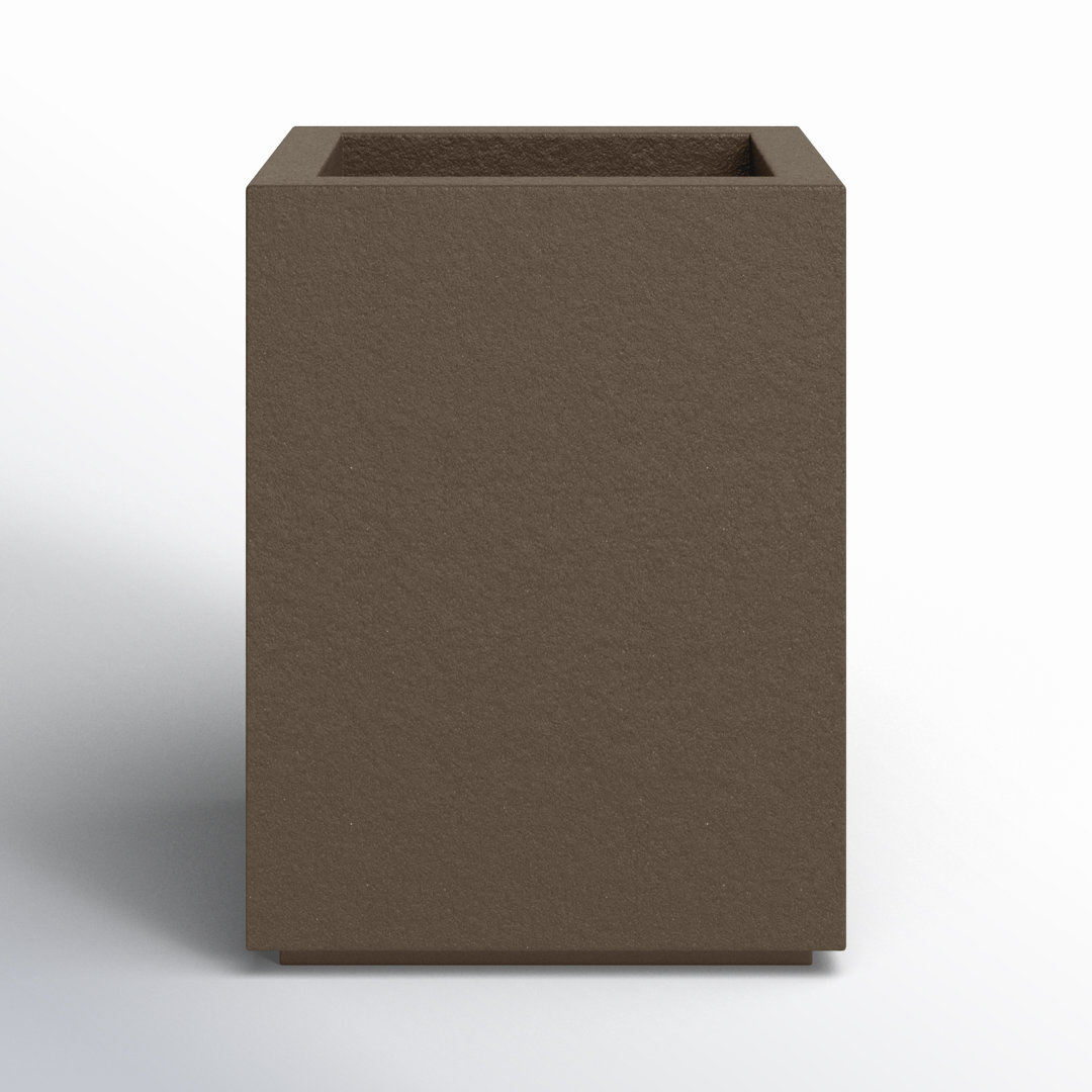 Langer Tall Lightweight Outdoor 23" x 18" x 30" Column Planter Box AllModern 