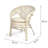 Dannalyn 4 - Person Glass Top Four Leg Dining Set-631448972
