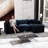  L Shaped Modern Sofa Modular Sectional Cloud Couch With Ottoman, 4-Seat Chenille Deep Seat Sofa With Pillow For Living Room-703610241