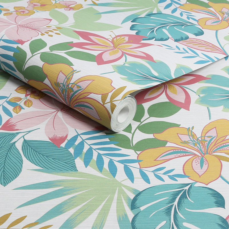 Floral Wallpaper Double Roll, Day