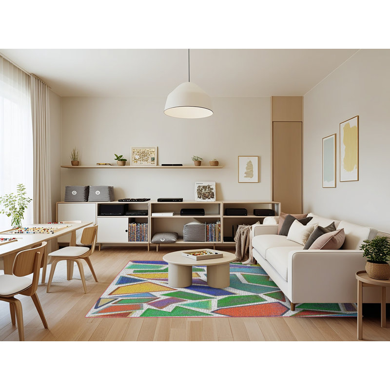 Ranstead Indoor Rug, Rectangle 7' x 9'