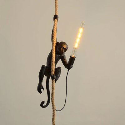 Lampe suspendue Hunziker - noir