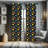 Polka Dots Semi-Sheer Rod Pocket Sliding Panel-45076144