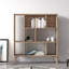 Frame Bookcase, Standing Bookshelf with 8 Shelves, Display Cabinet-1095072222-1095072223