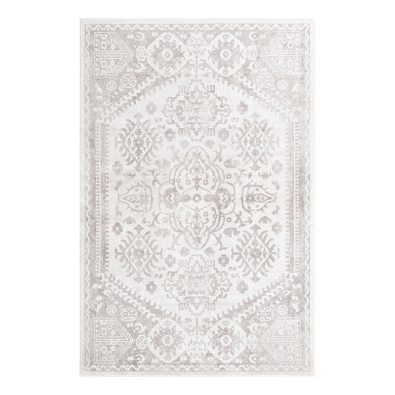 Ervine Oriental Indoor Rug, Rectangle 6'1" x 9'