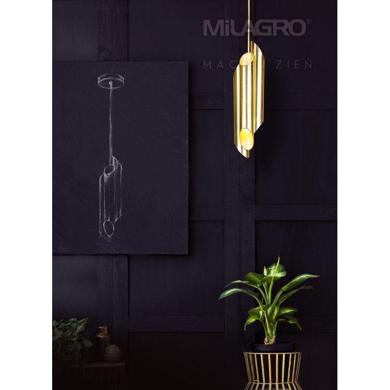 Libra 6 - Light Novelty Pendant, Gold colours