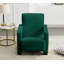 Fauteuil d'appoint rembourré en laine d'agneau moderne-1693209653