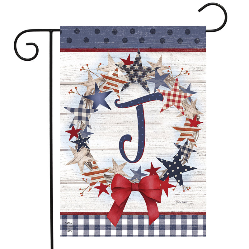 Drapeau de jardin American J