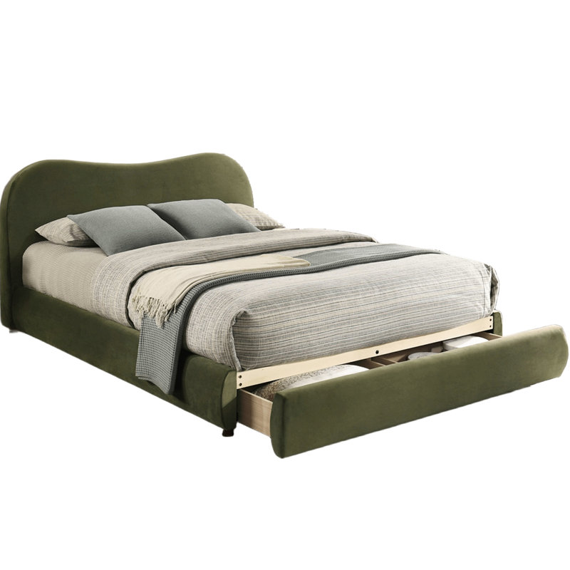 Lit très grand Eastern, King, Olive Green