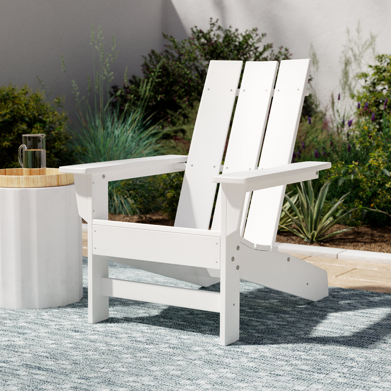 Ratcliff Adirondack Chair, White