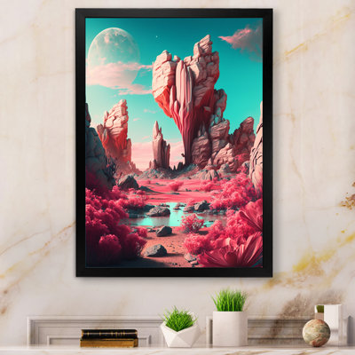 " Rock Formation In Desert "