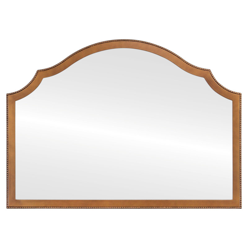 Miroir pleine grandeur Couran, 27,38 po x 38,38 po, Bronze d'automne