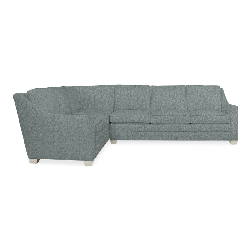 American Bungalow 2-Piece Nicholas Sectional, Wrenn, Kimoni Natural, No