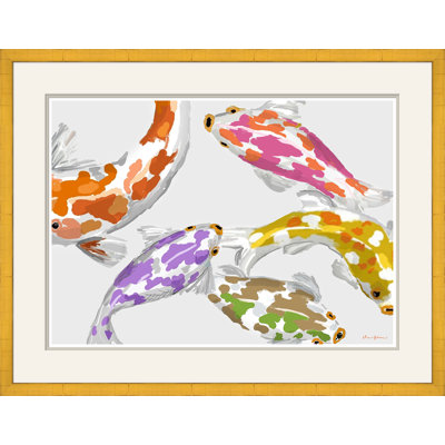 Koi I Print by Dana Gibson
