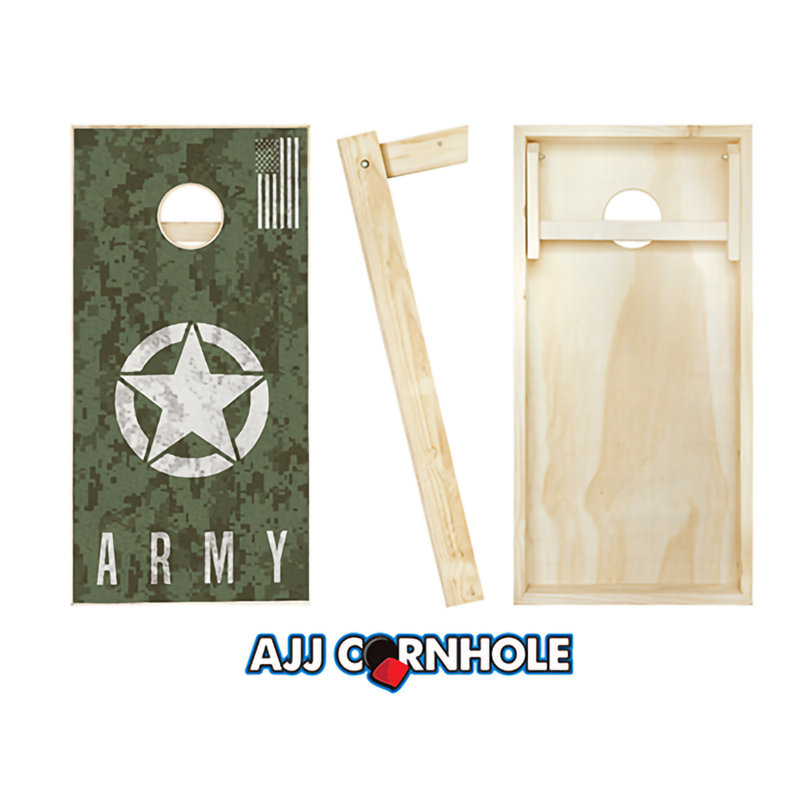 Ensemble de cornhole 2 'x 4' avec sacs, Orange