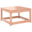 Garden Footstool with Cushions Solid Wood Douglas