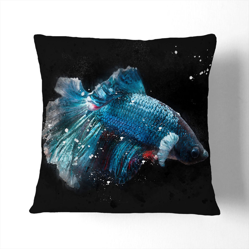 Square Throw Cushion, 40cm H x 40cm W x 15cm D
