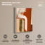 Estampe acrylique encadrée « Russet Arc », art abstrait moderne par Art Remedy, cadre argenté, 16 x 24-219715779-219715805