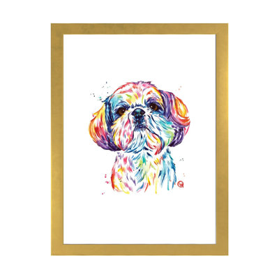 " Kiki The Shih Tzu " by Lisa Whitehouse