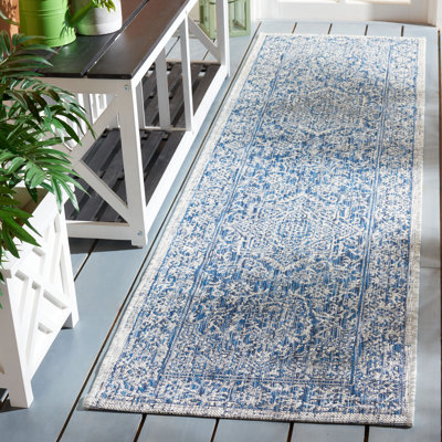 Tapis oriental d'intérieur / extérieur Ieuan Performance