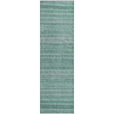 Premium Machine Washable Brennon AMF1625 Stripes Rug