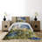 Puppy Eclectic Polyester Abstract Coverlet-41889359