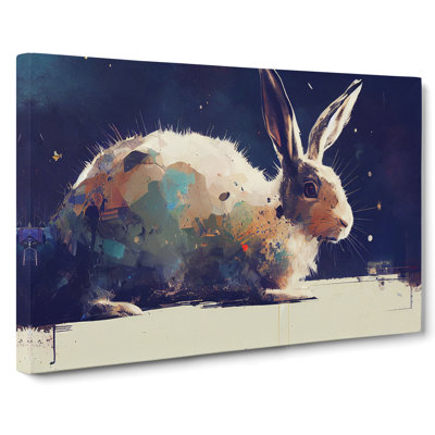 Hare Vol.2 Abstract - Wrapped Canvas