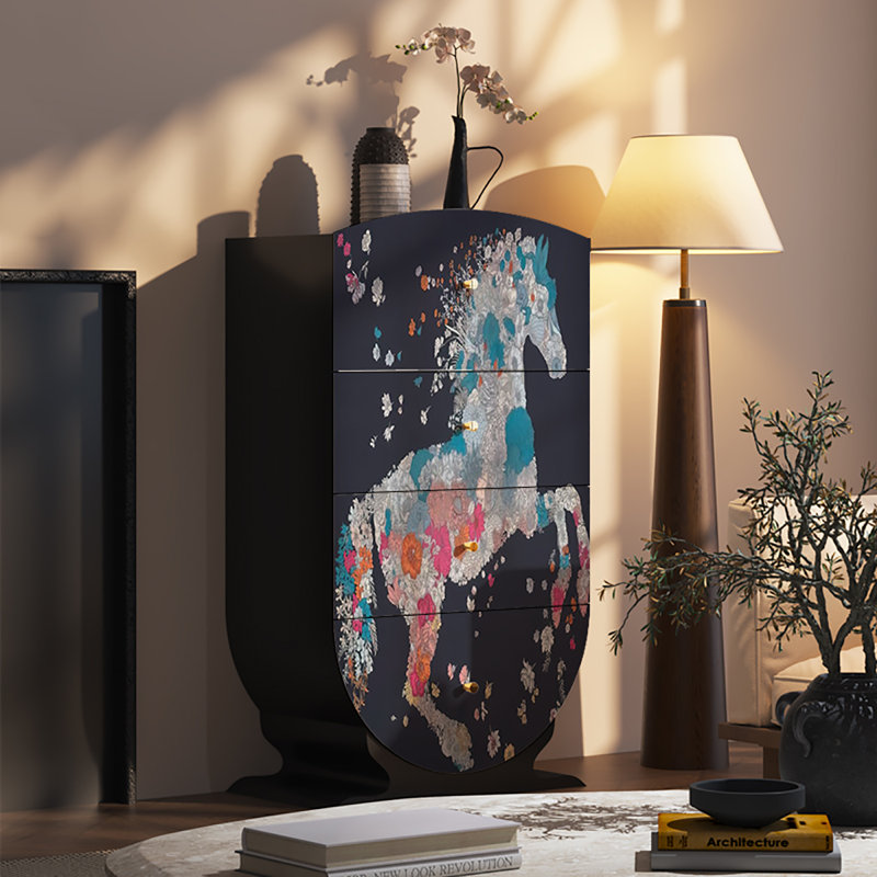Armoire décorative française multifonctionnelle