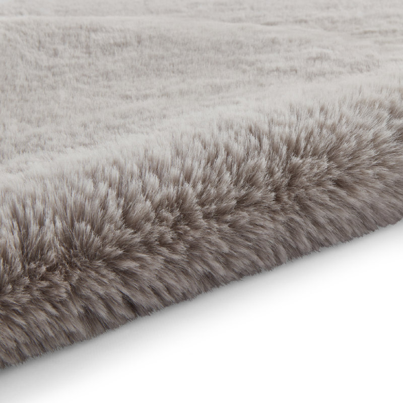 Lehi area rug Table Tufted Sheepskin Silver, Novelty 60 x 90cm