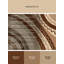 Tapis beige rustique lavable à la machine Hamilton Lono-1137163239
