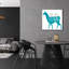 «Llama Drama» par Erin Clark, art mural en verre acrylique-1027159555