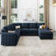 Canapé-lit modulaire en U Chasidi-2138165154
