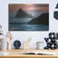 «Sunset Island», art mural en métal-2141531981