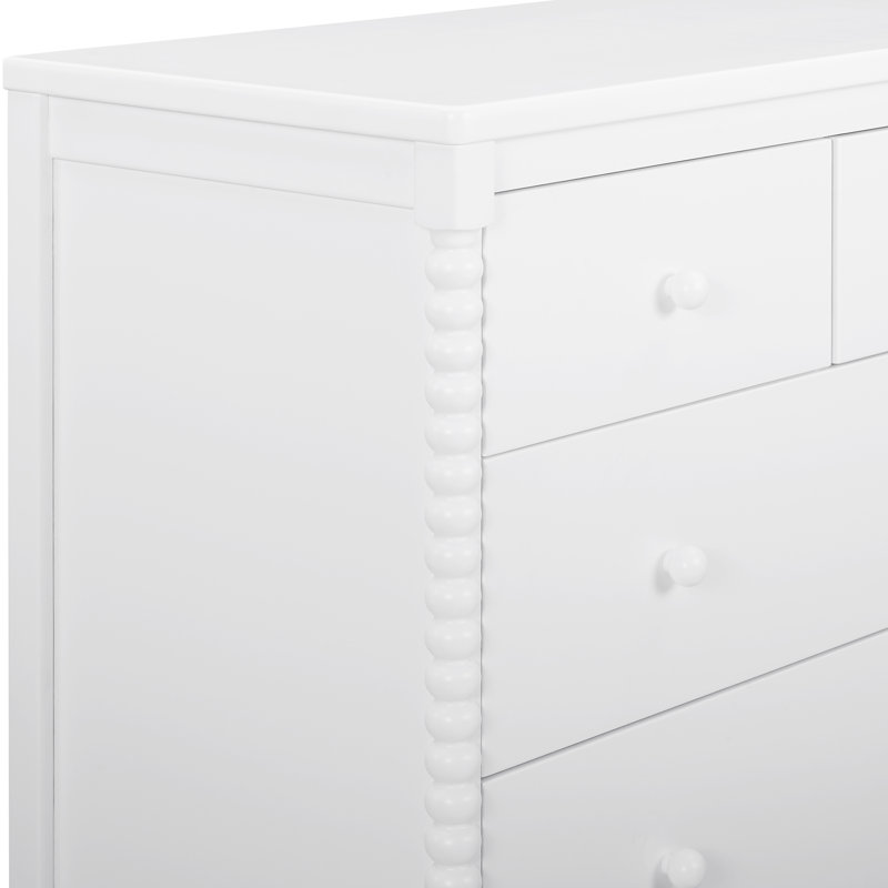 Saint Changing Table Dresser, Bianca White
