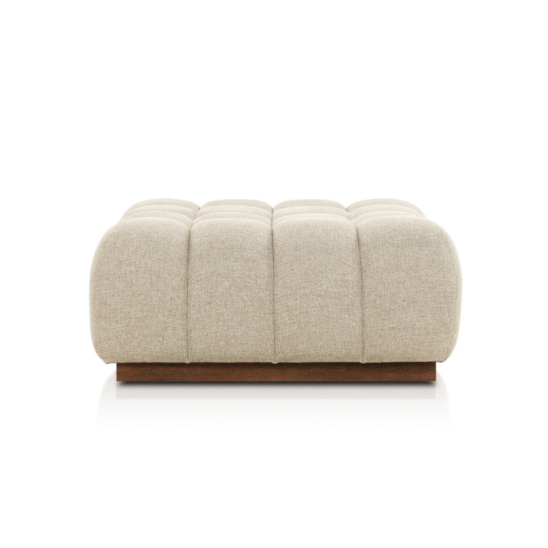 Roma Outdoor Ottoman Piece-Hayes Cream
