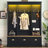 Elegant APP Controlled LED Light Hall Tree With 9 Hooks, Roman Column Design Storage Bench With 3 Large Cabinets, Farmhouse Entryway Organizer With Shelves For Hallway-74914753