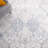 Restoration Vintage Hand Loomed Wool/Viscose Oriental Rug in Blue/Ivory-1353882224
